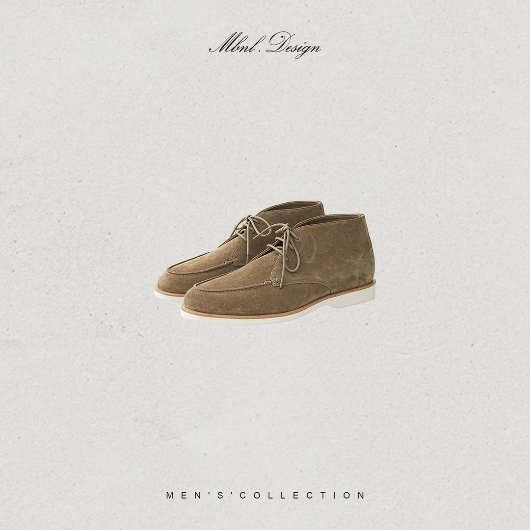 MBNL-F「Queen」秦磊男装牛反绒足弓支撑休闲鞋LL-WXZ9041