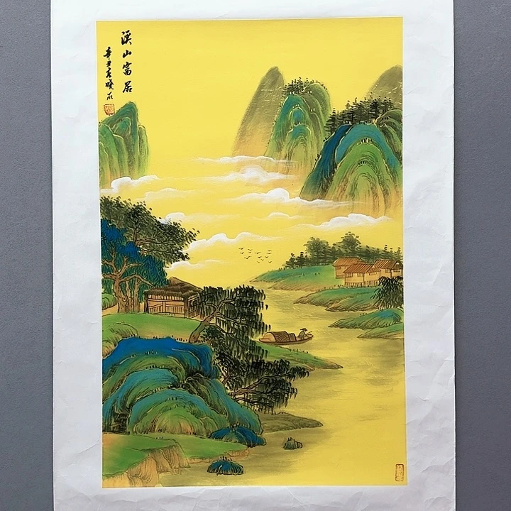 国画书法作品多次参加