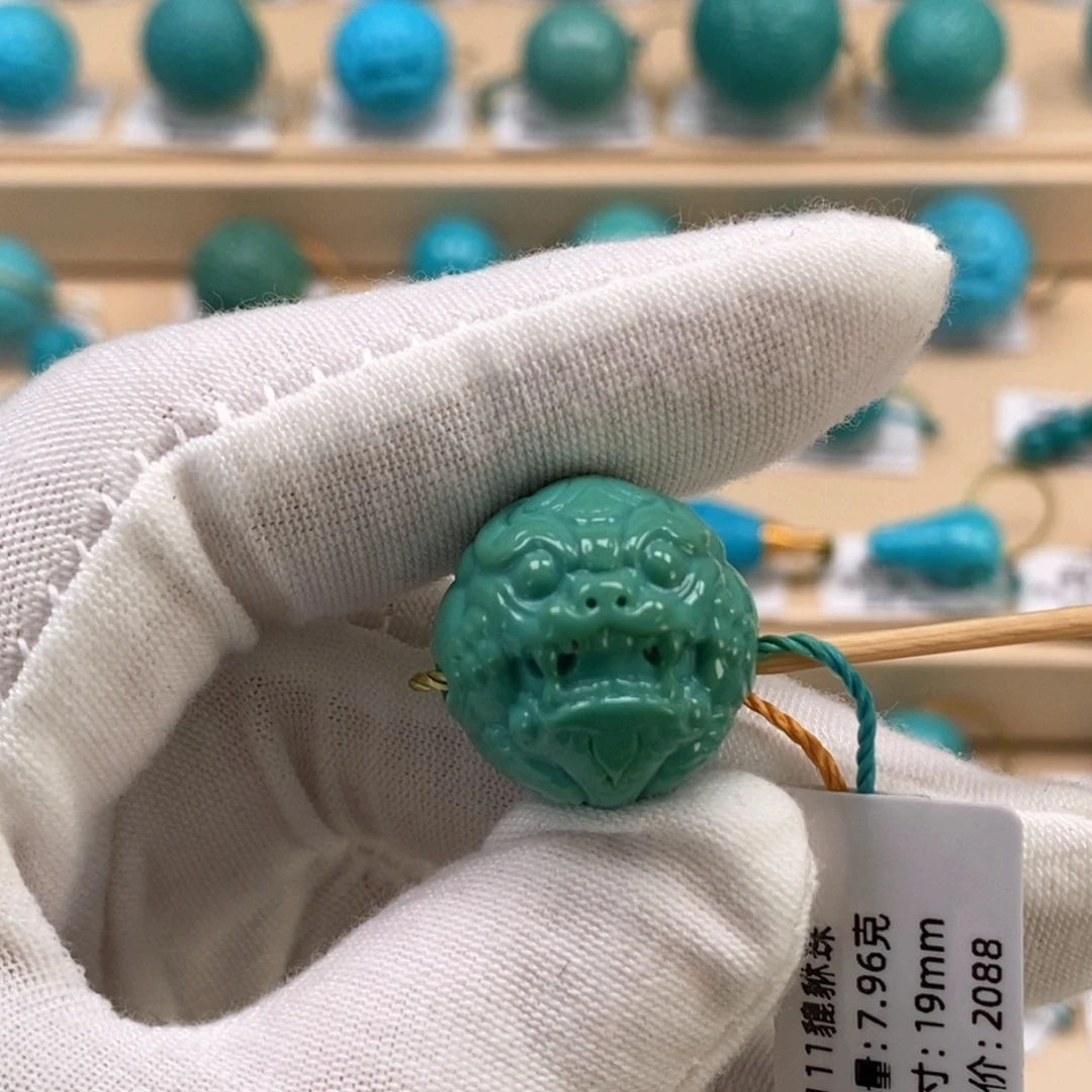 绿松石未镶嵌精品高瓷绿松石哦