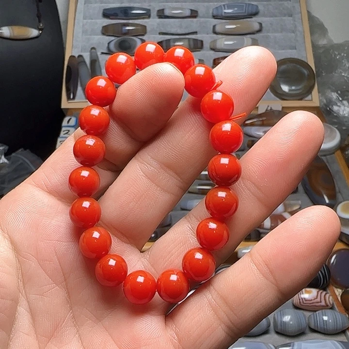 玛瑙/玉髓手串未镶嵌