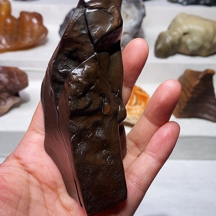 吉***石玛瑙/玉髓合金挂件