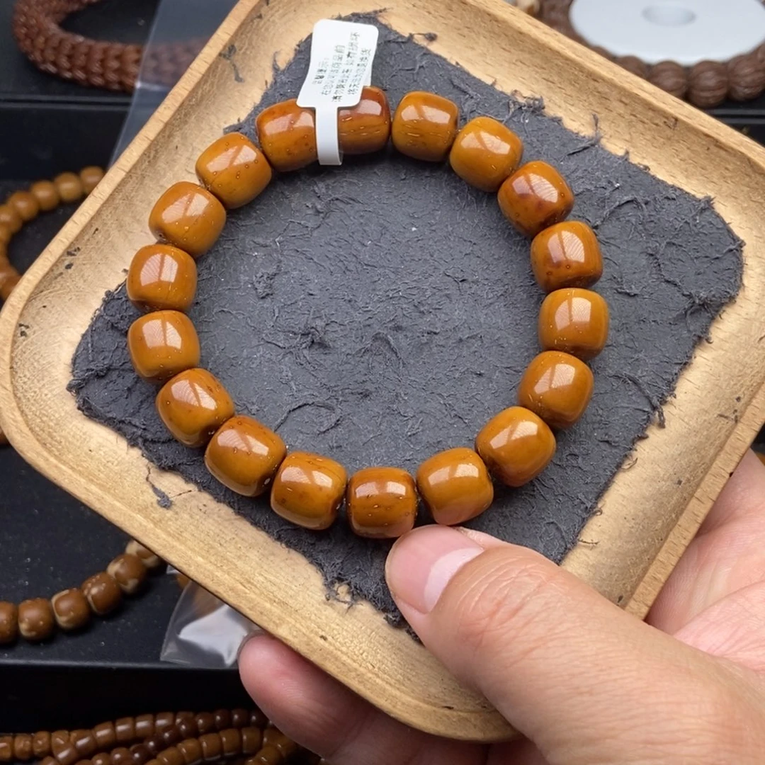 手串紫金鼠12.8mm天花板黄金甲纯手工