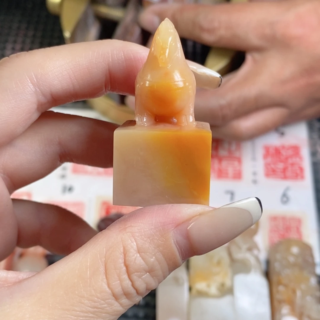 星***人寿山石印石定制278不刻