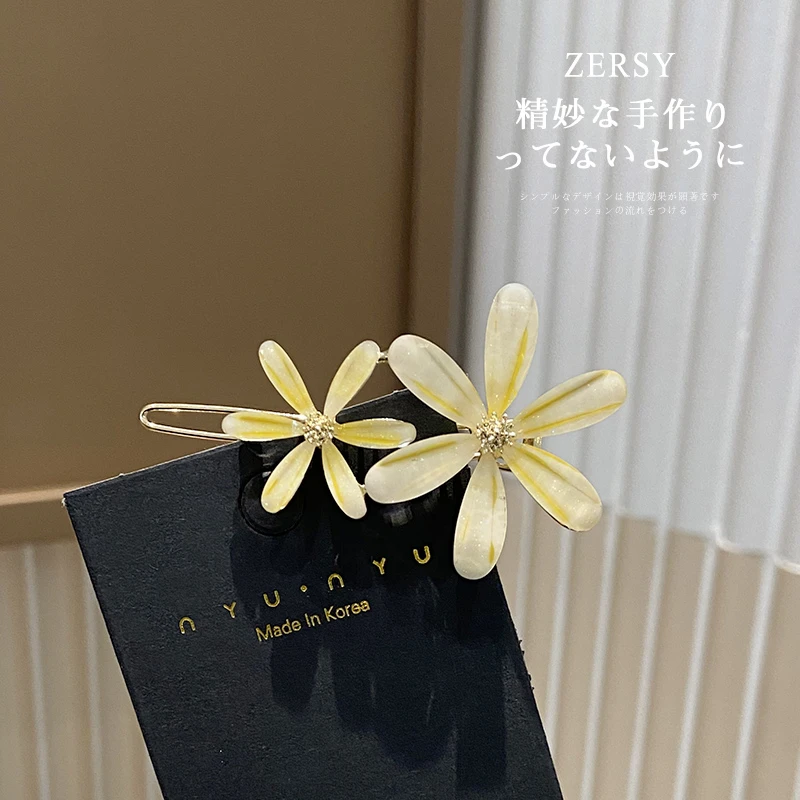 发夹新款前额刘海侧边夹森系超仙气质2025韩系流行精致女头饰发饰