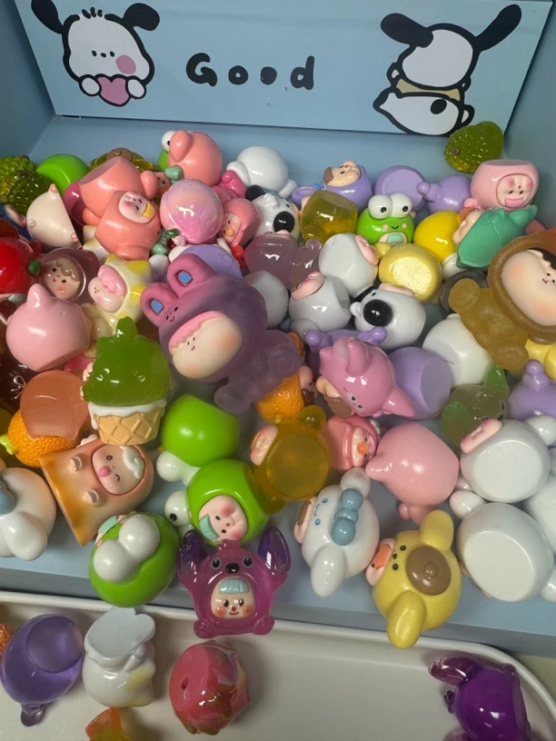 开心推推乐diy树脂饰品配件手工创意摆件玩具