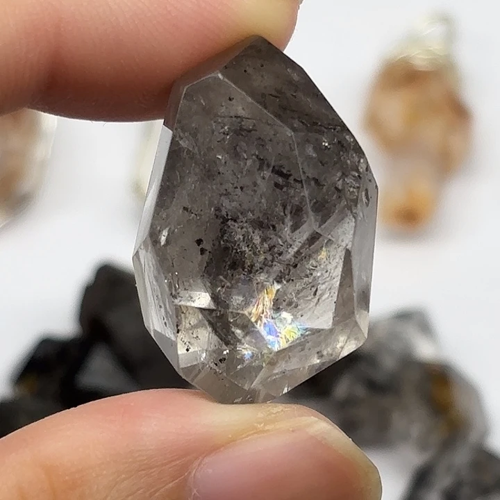 未镶嵌颈饰水晶彩虹散墨闪灵钻31mm