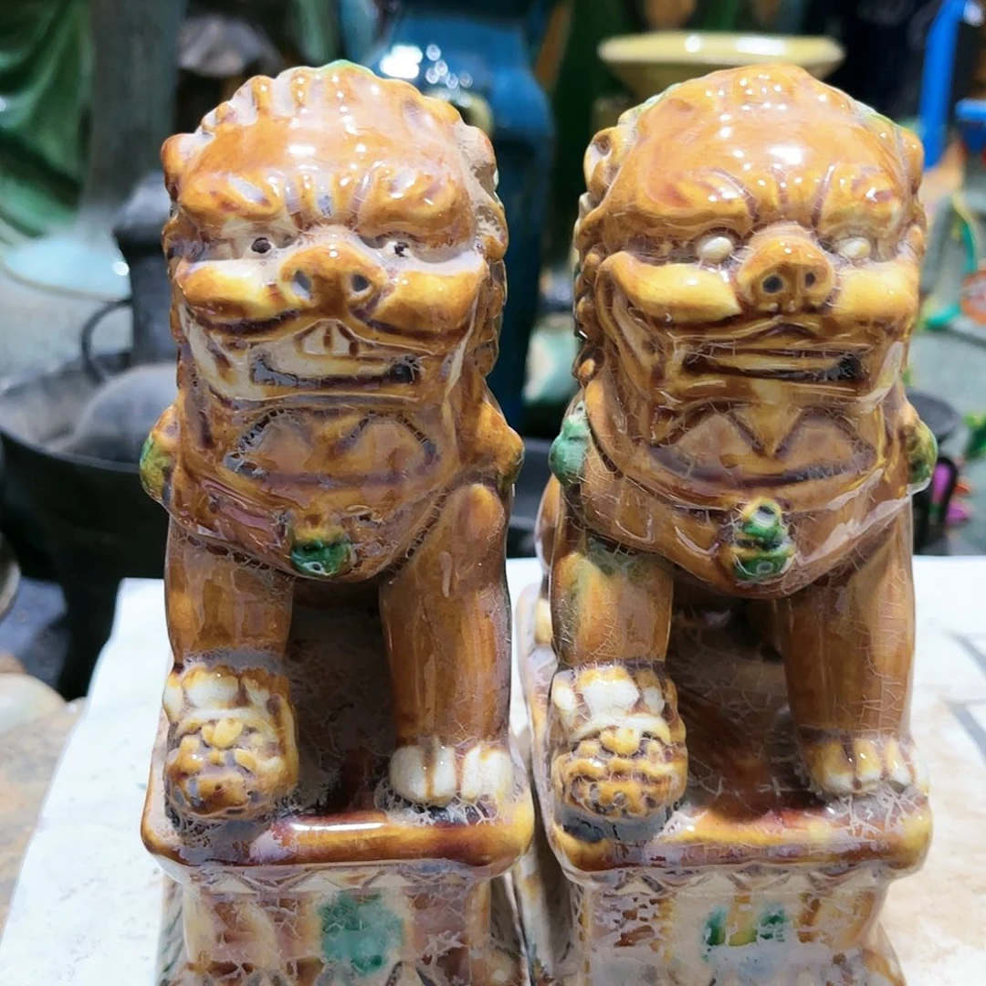 瓦当摆件摆件茶桌茶台陶瓷