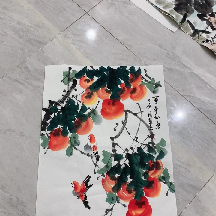 国画艺术作品欣赏纸本