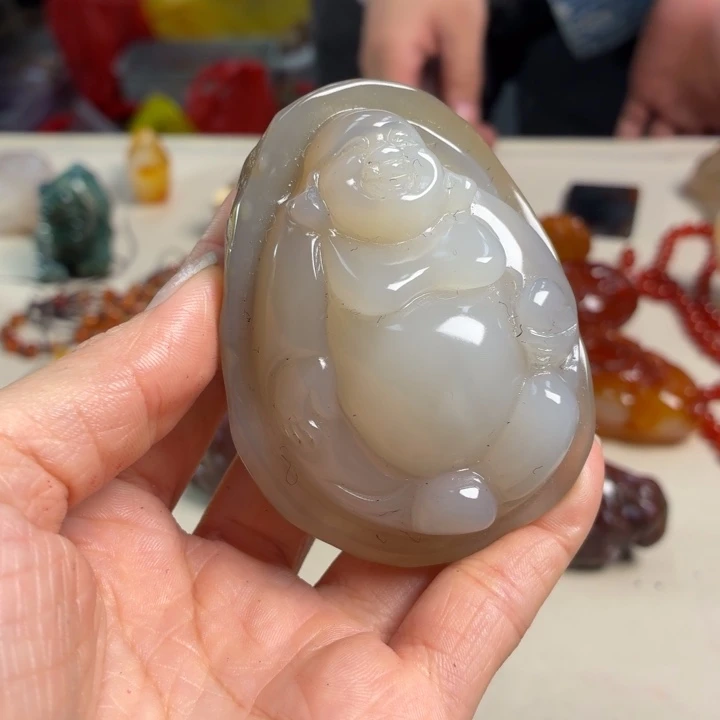 玛瑙/玉髓未镶嵌吊坠(不含链)