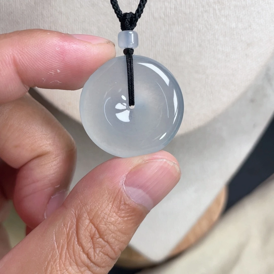 翡翠未镶嵌颈饰27.8+6.3