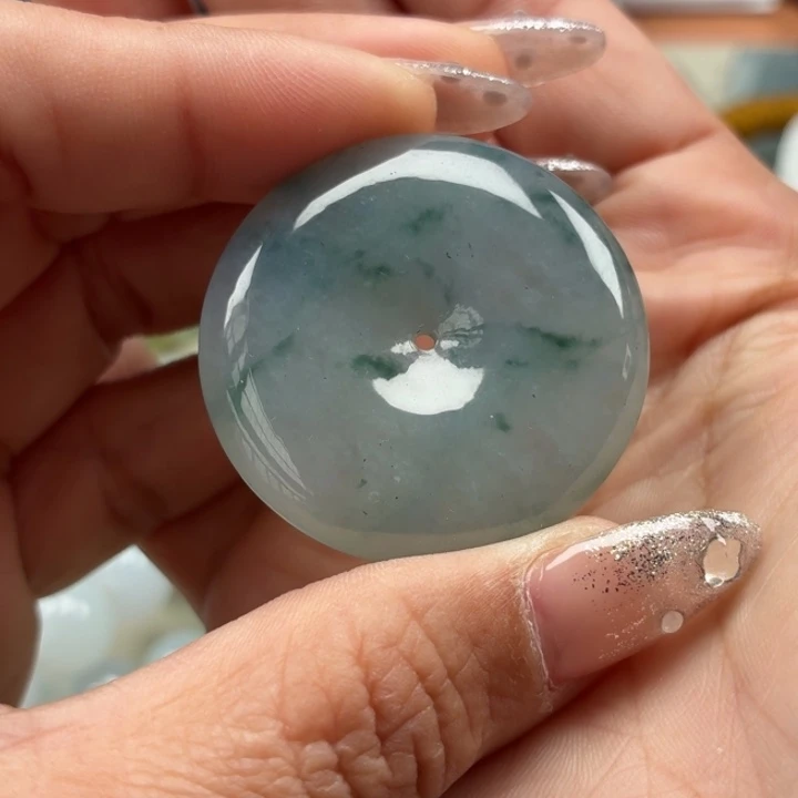 翡翠未镶嵌颈饰天然翡翠a货