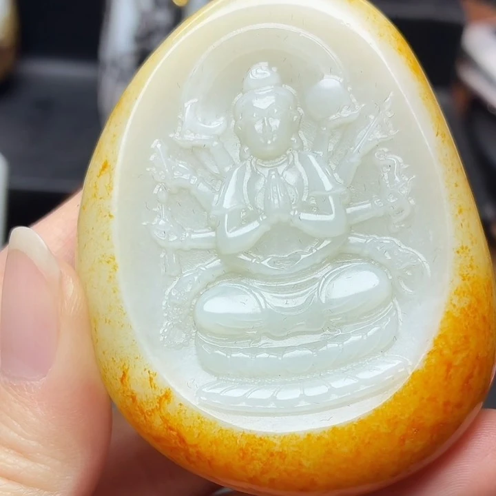 和田玉玉石挂件N1118拍一发一