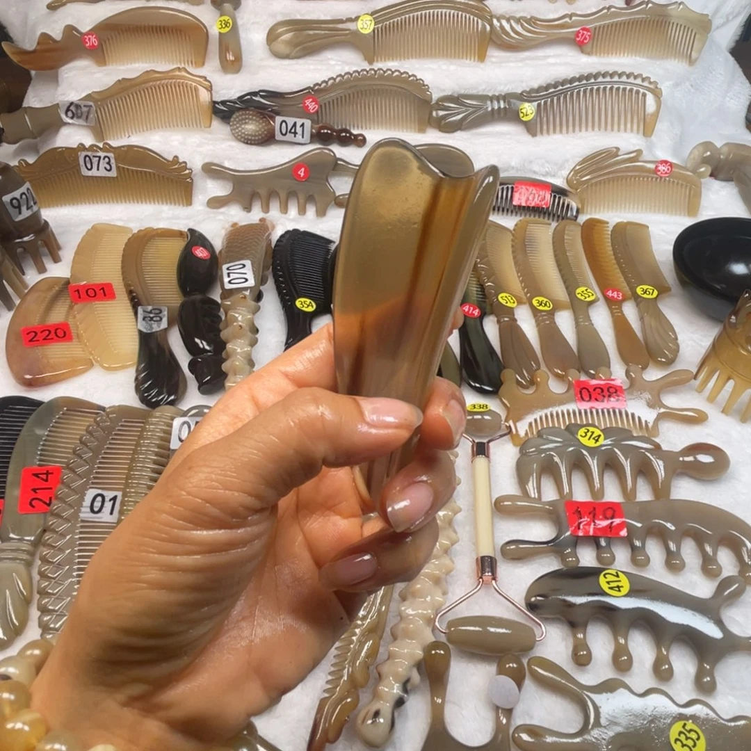 牛角梳福利款梳子