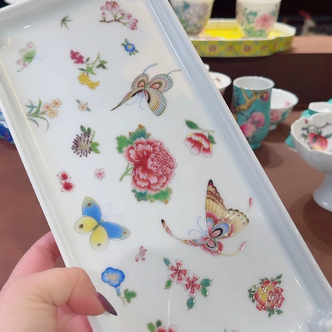 珐琅彩主人杯茶具套装