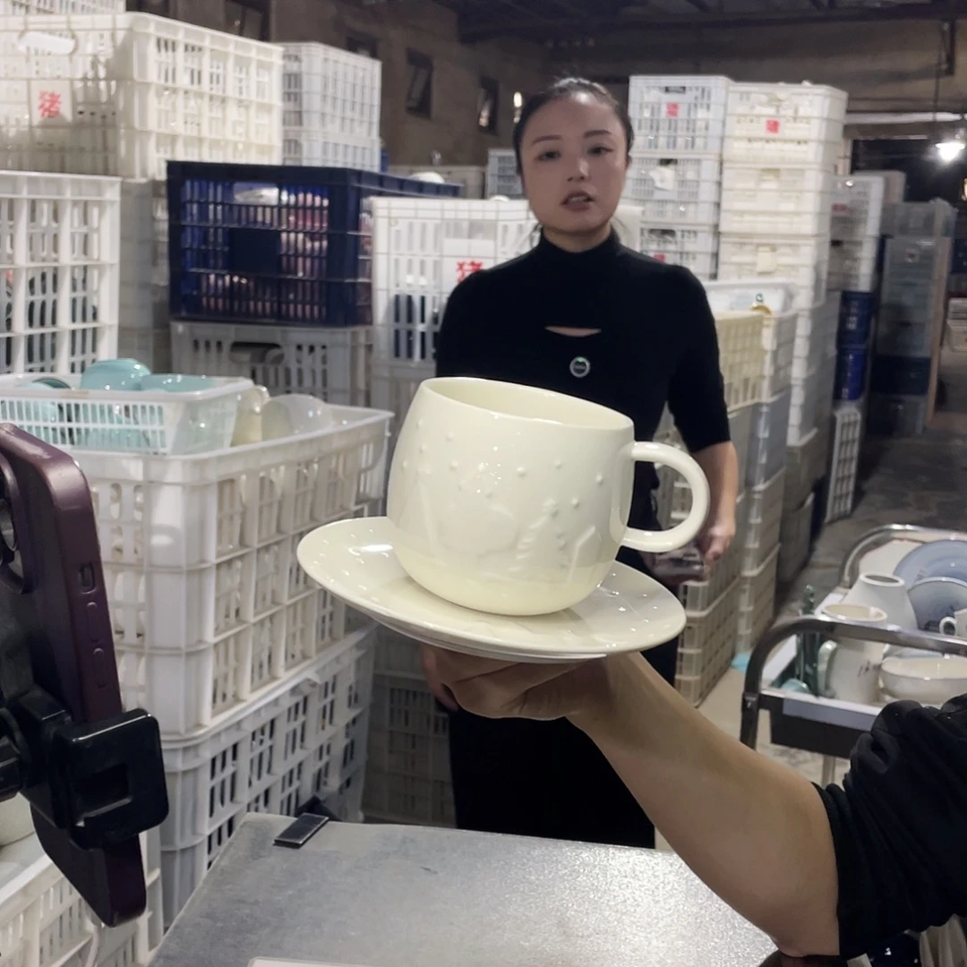 瓷片390           4杯4碟