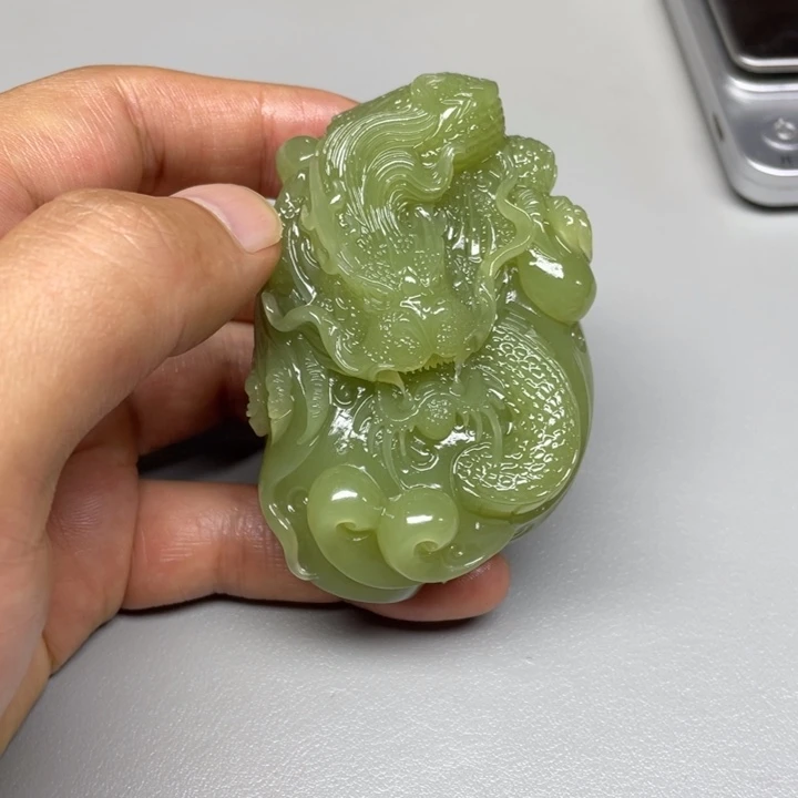和田玉未镶嵌吊坠(不含链)用****5