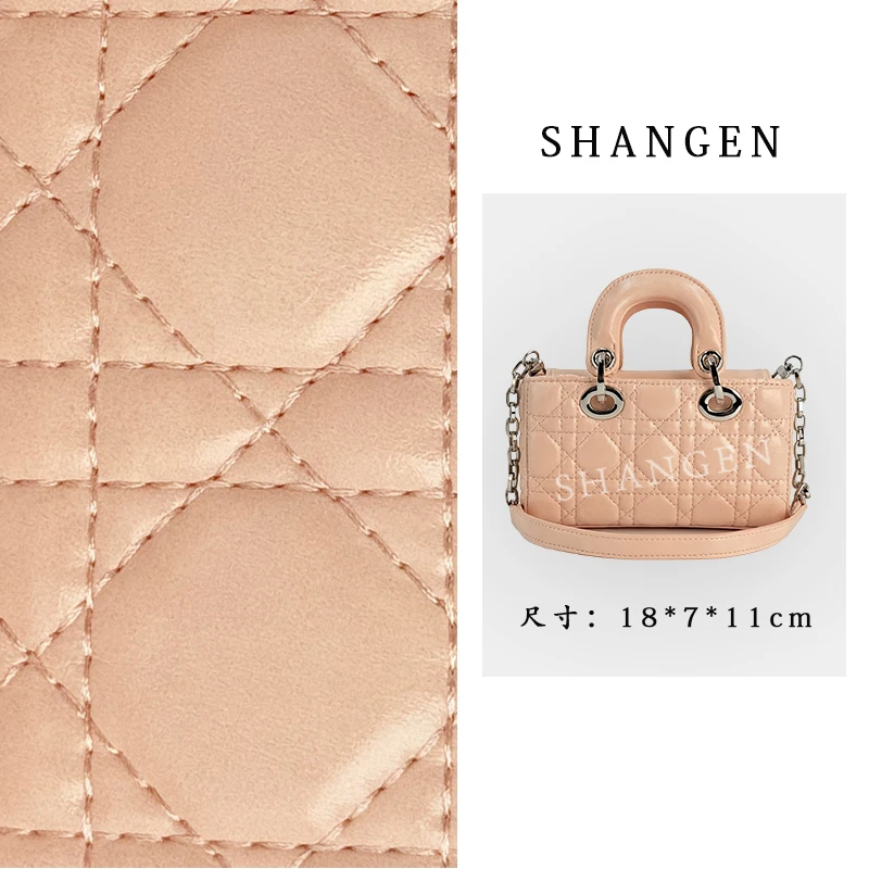 【尚恩CC】SK-82329-2-樱花粉-16*8*11轻奢女士新款单肩斜挎戴妃包