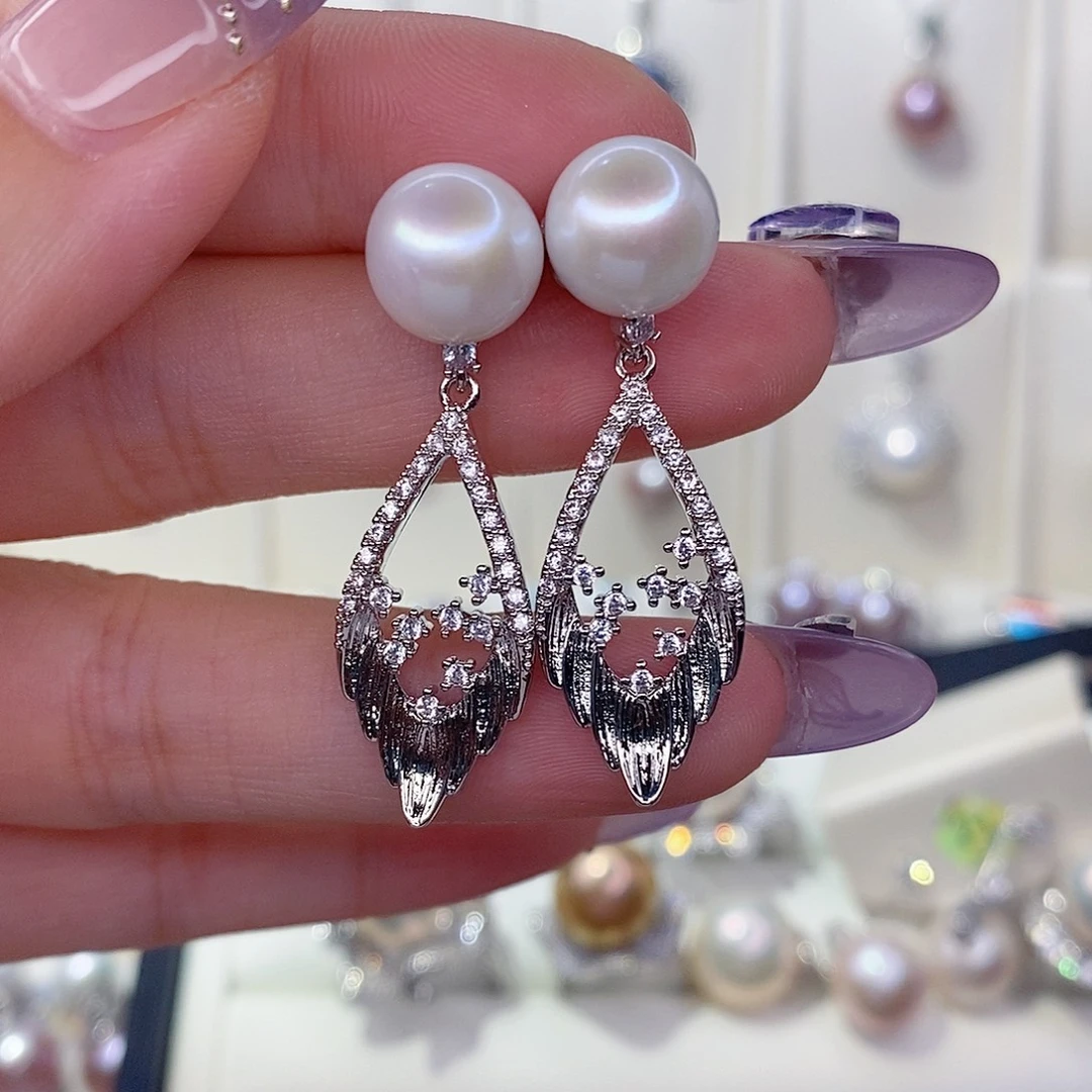 耳饰未镶嵌淡水珍珠