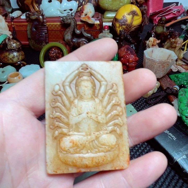 滴血莲花菩提把件