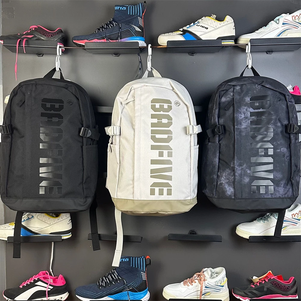 李宁2025秋季新款男女款反伍系列学生书包通勤双肩包背包ABST303