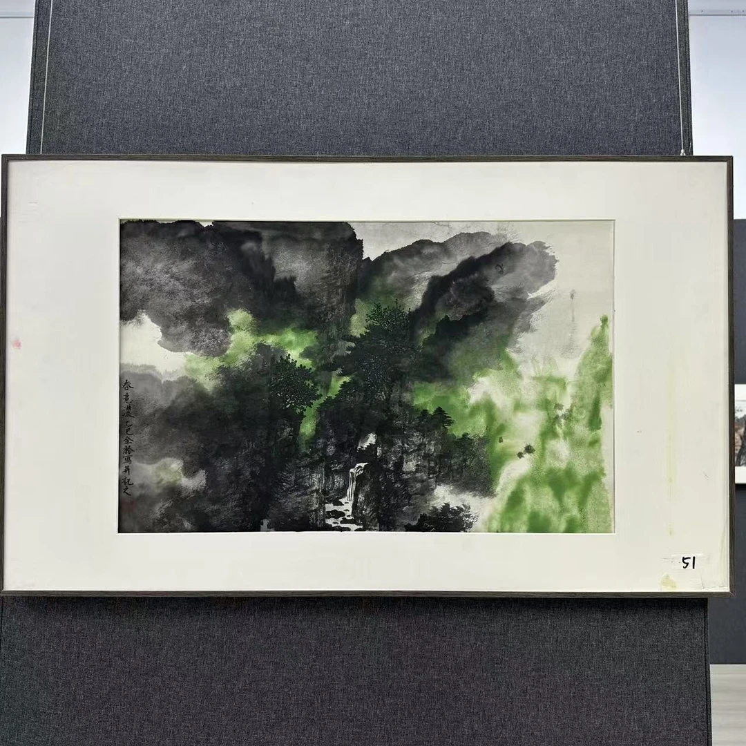 现货，段老师，68*45，山水，51号