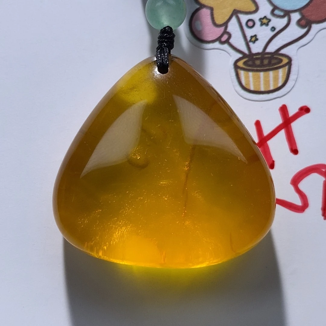 定制琥珀未镶嵌蜜蜡吊坠