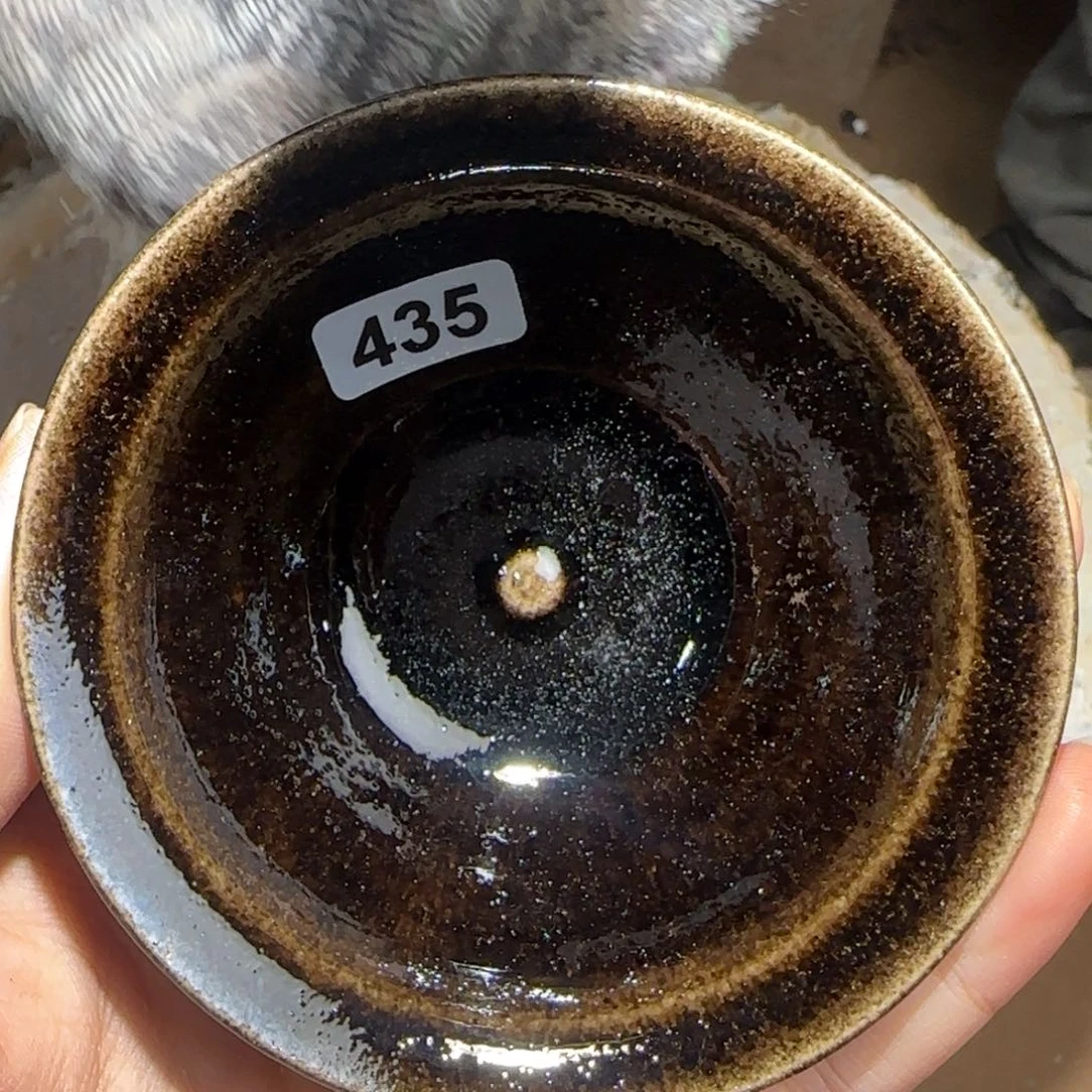 茶盏龙窑柴烧原矿原釉435
