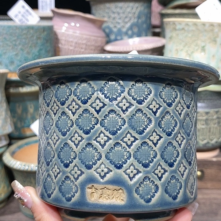 七里烧陶瓷02-23-256内口8