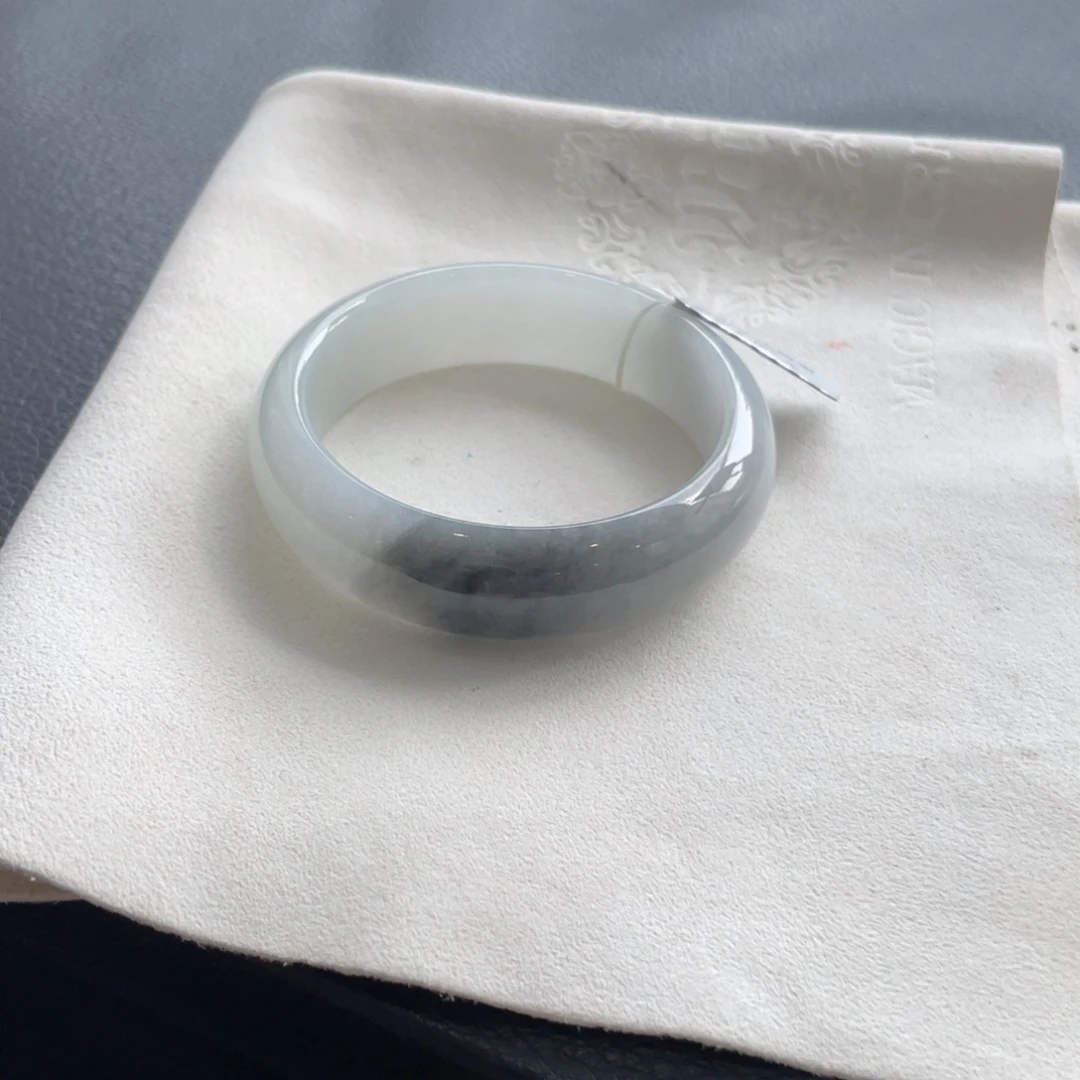 翡翠未镶嵌手镯纹50.5