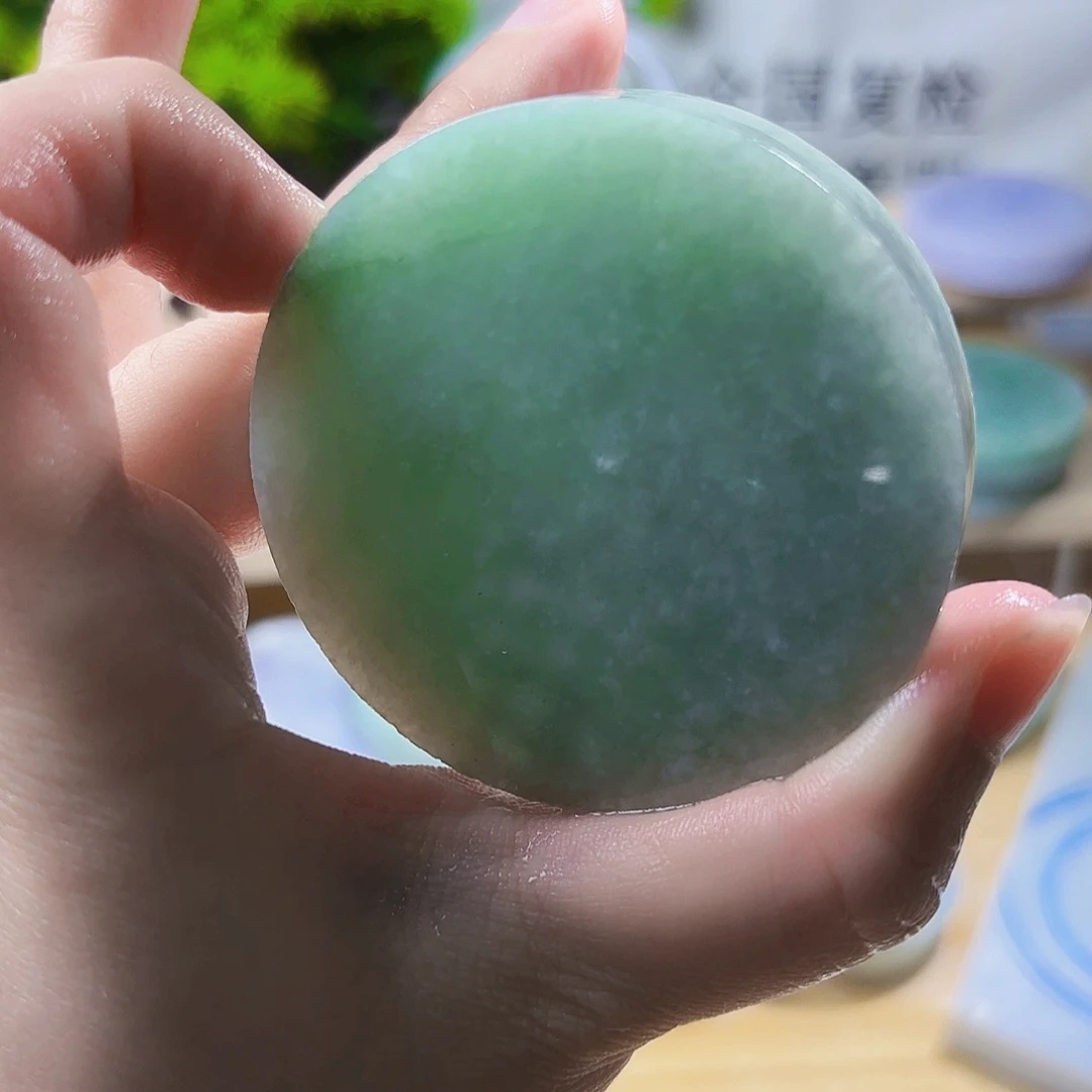 翡翠未镶嵌颈饰翡翠A货丹36