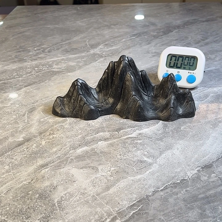 午***言奇石茶宠鱼缸文房摆件