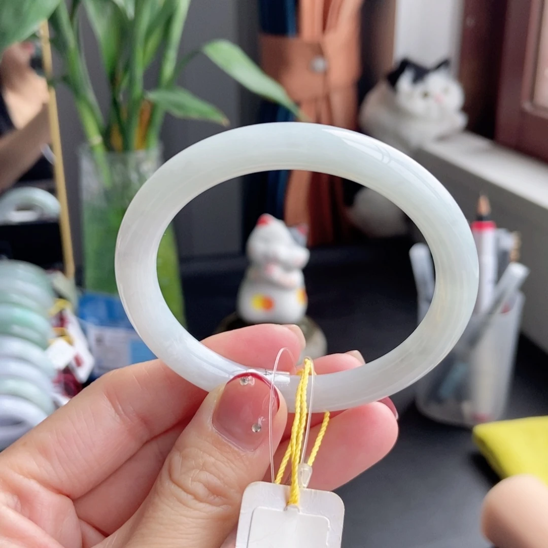 未镶嵌手镯翡翠54.5