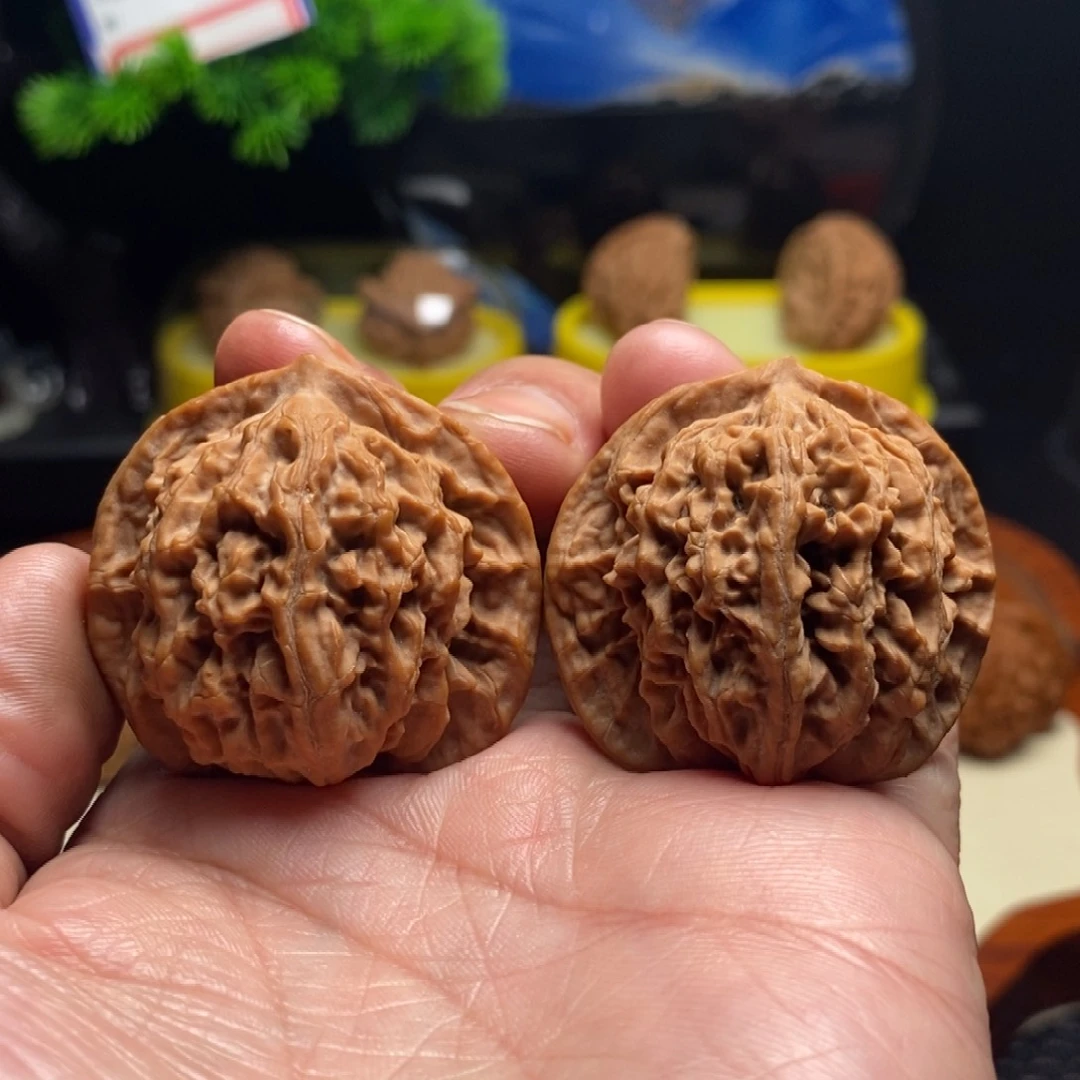 把件文玩核桃全品盘龙纹40