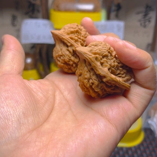 吊坠文玩核桃富贵鸟