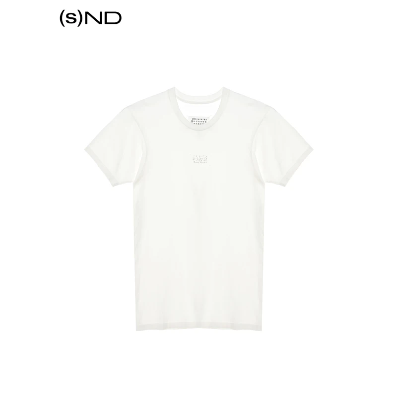 【MSND 设计师品牌】SND PS25 修身圆领T恤
