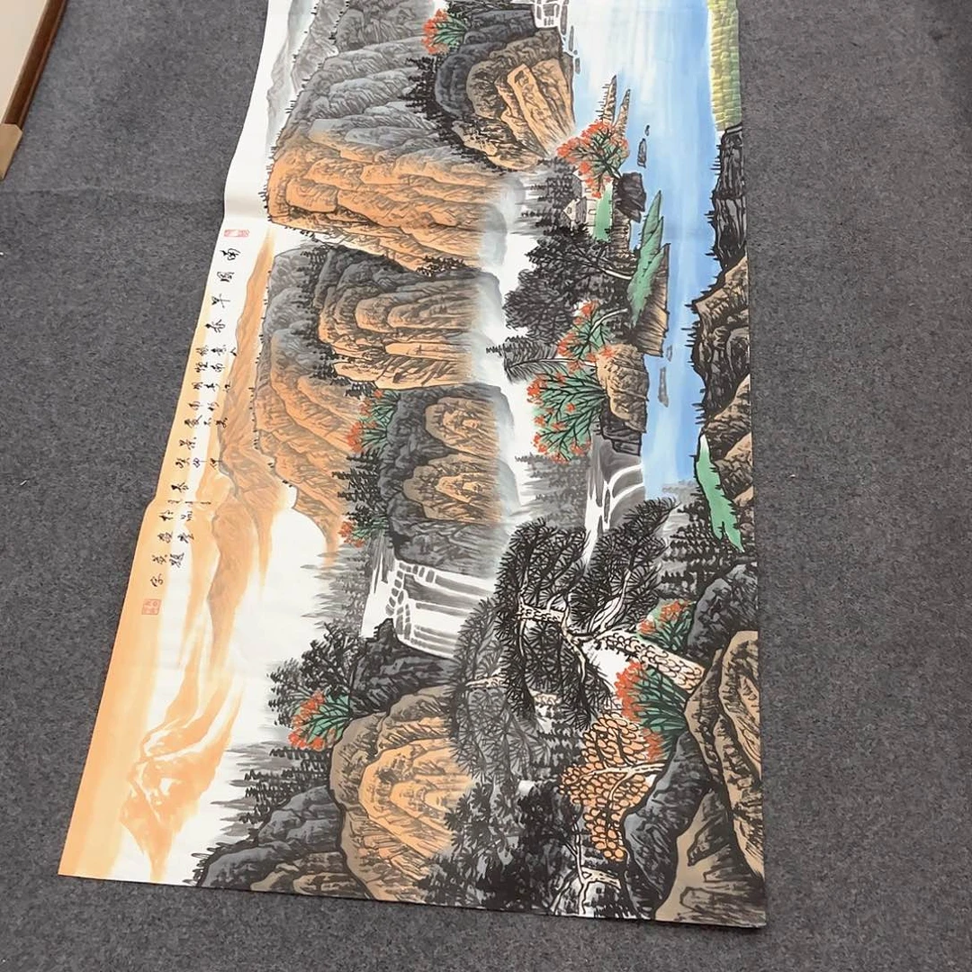 国画D国画作品单幅任发