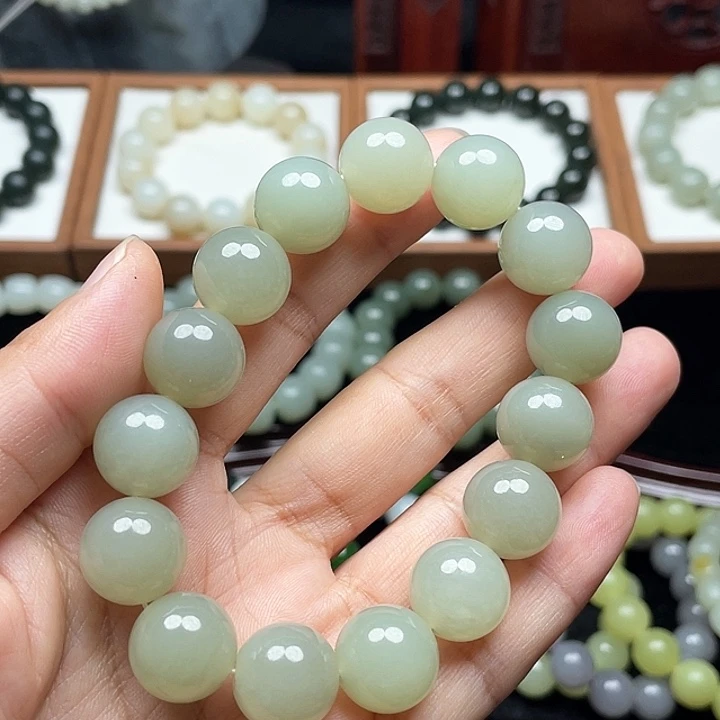 未镶嵌手串和田玉
