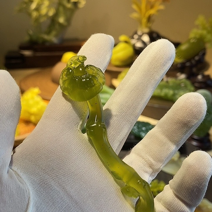 岫玉未镶嵌岫玉摆件岫玉摆件