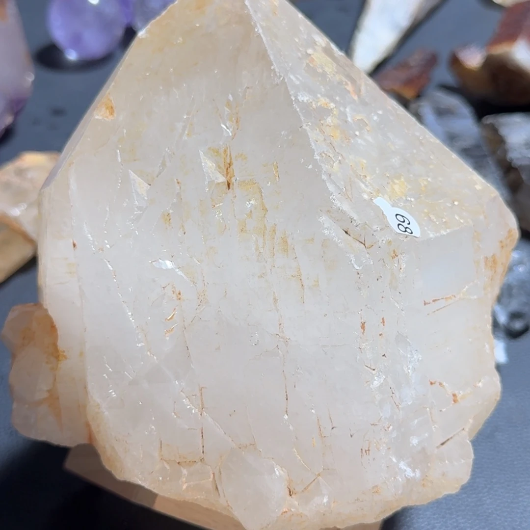 水晶珠宝半成品未镶嵌无*水晶