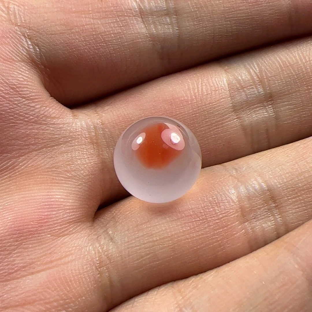 南红玛瑙珠子12.6未镶嵌