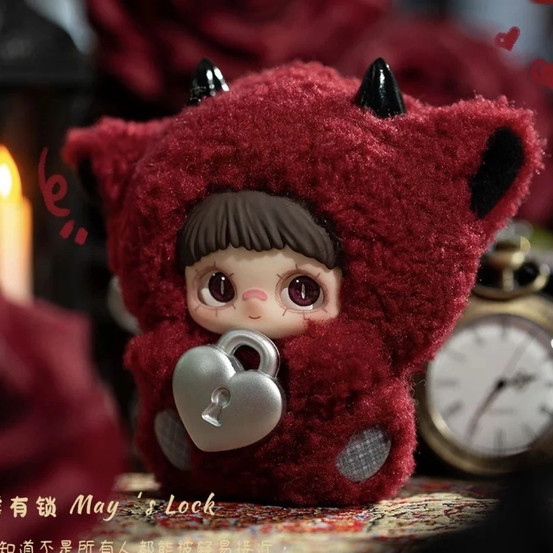 【拆盒】正版霉霉Maymei爱无止境毛绒盲盒包包挂饰礼物