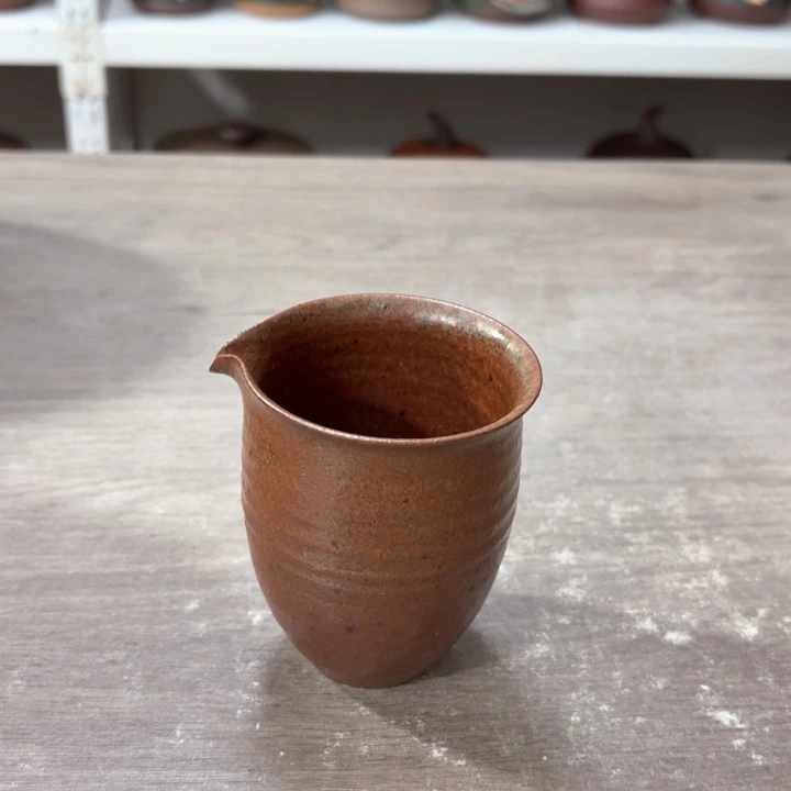 紫砂茶叶罐柴烧杯