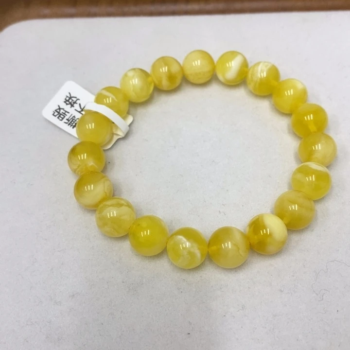 蜜蜡未镶嵌裸石串