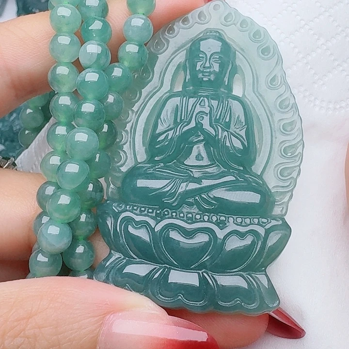 颈饰未镶嵌翡翠多样性发其一