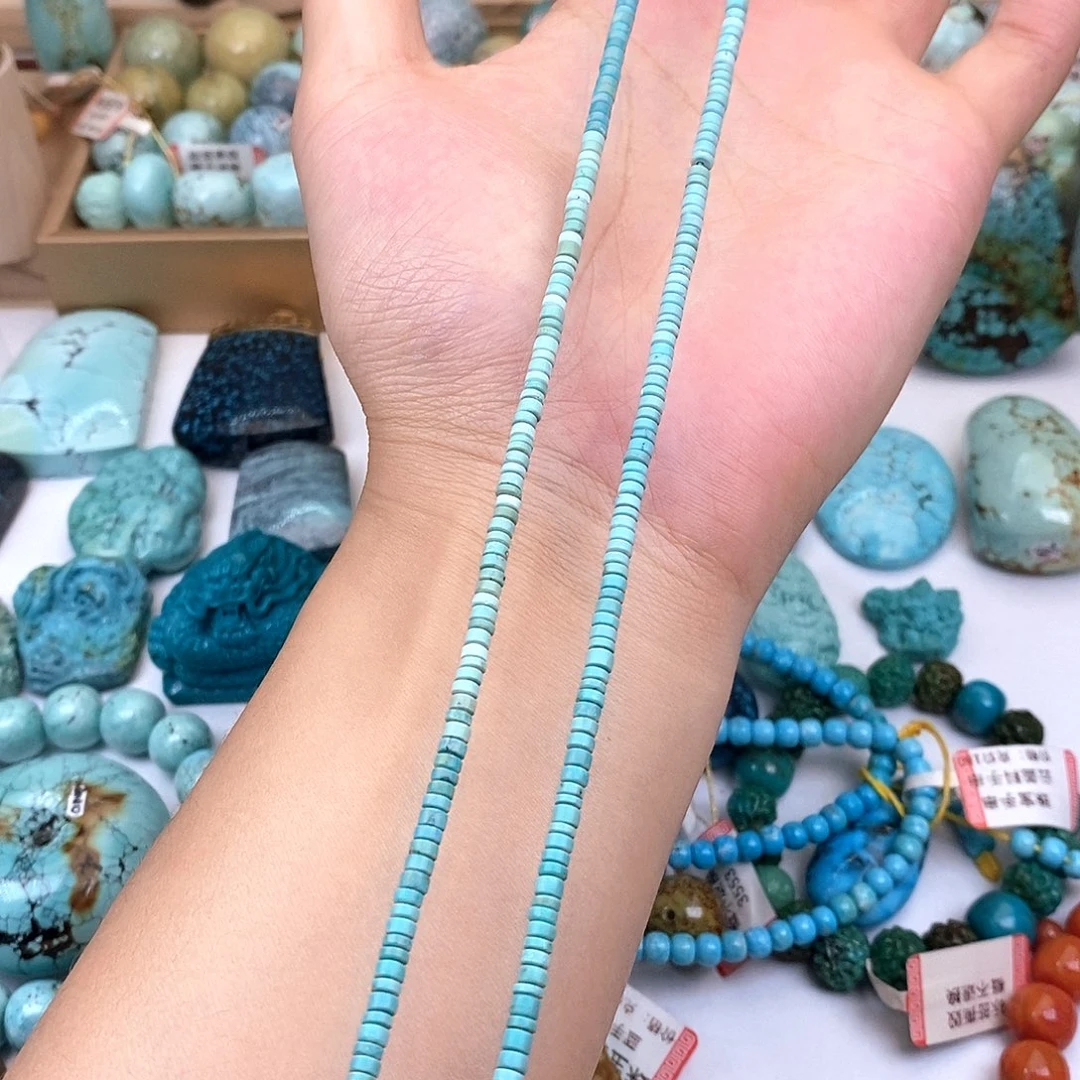 未镶嵌绿松石珠宝奇石