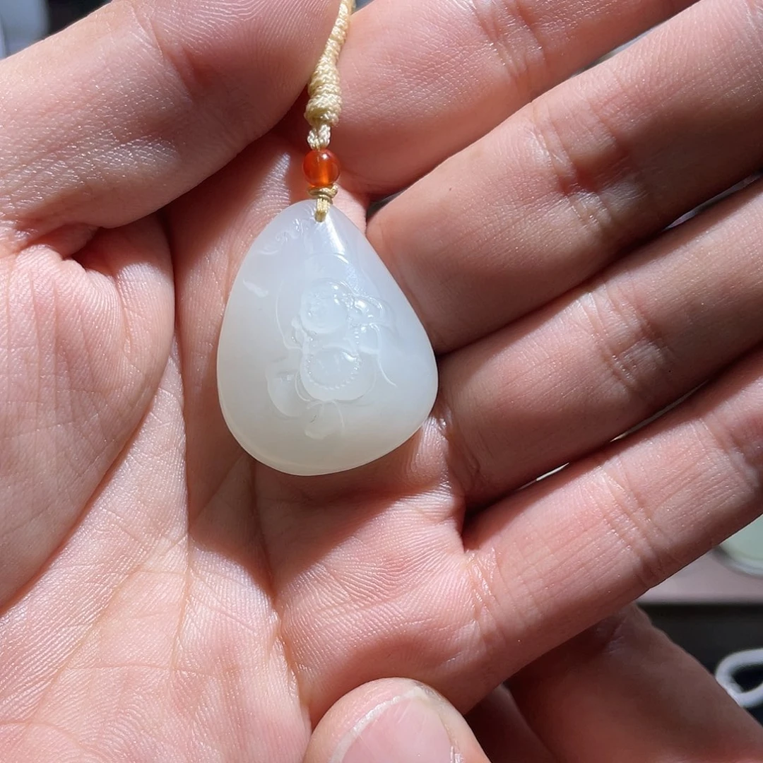 和田玉挂件未镶嵌