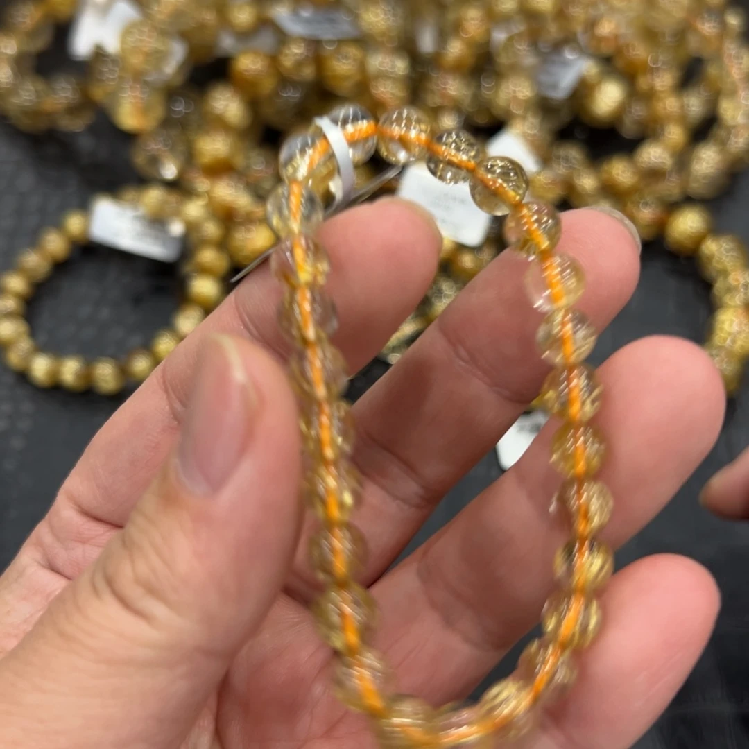 水晶手链未镶嵌b102钛晶