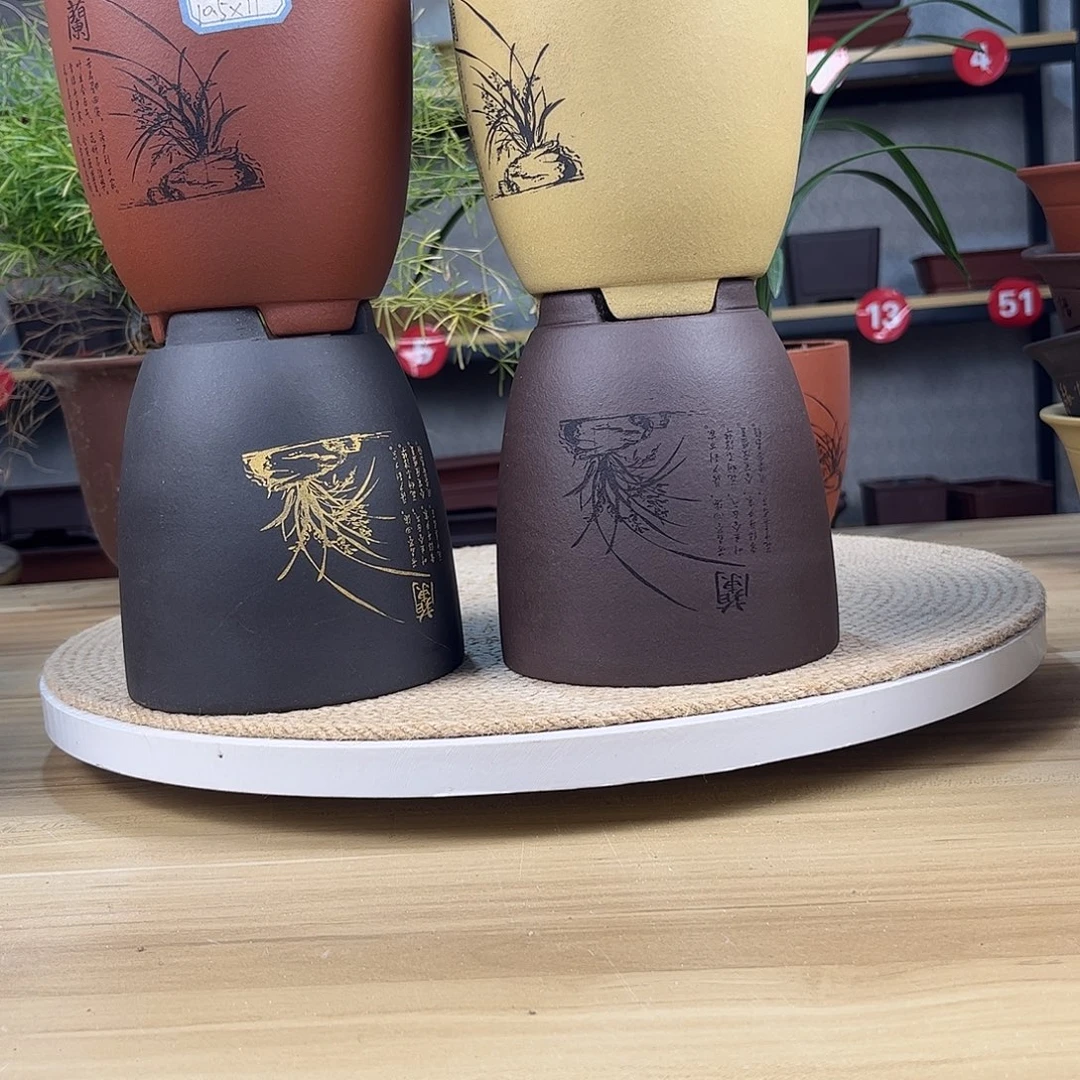 紫砂花盆紫砂花盆