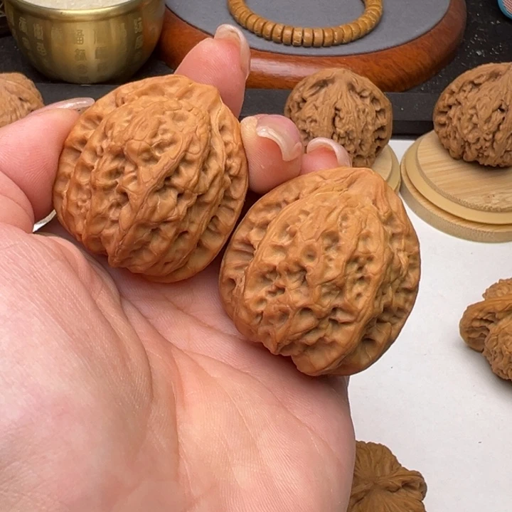 文玩核桃把件静36佛肚