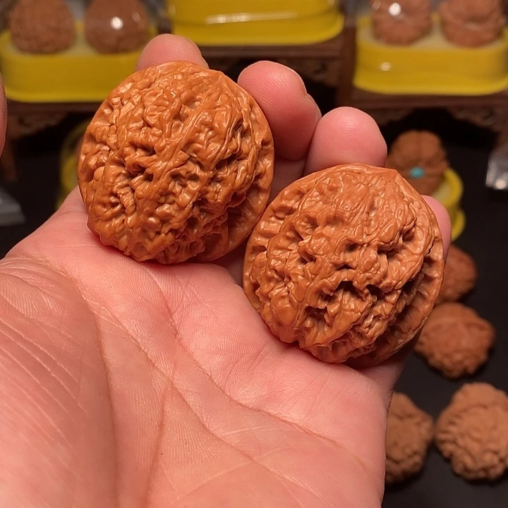 吊坠文玩核桃43尺，将军膀